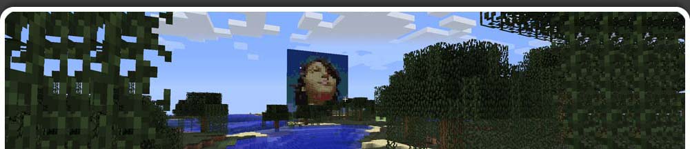 Minecraft pixel art generator