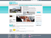 programmation du site du Centre Chirurgical Émile Gallé